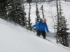 Riding Buffalo Pass backcountry