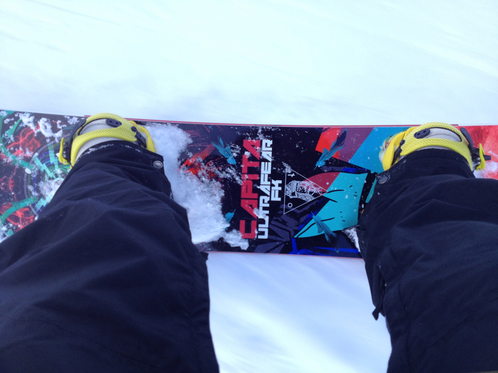 Snowboard Review: 13-14 Capita Ultrafear FK – Shayboarder.com